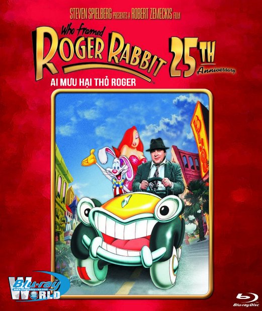 B4944. Who Framed Roger Rabbit - Ai Mưu Hại Thỏ Roger 2D25G (DTS-HD MA 5.1) 